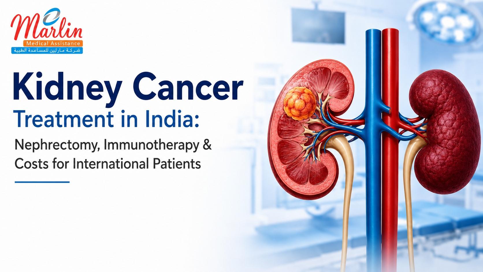 Article on Kidney Cancer Treatment in India: Nephrectomy, Immunotherapy & Costs for International Patients
