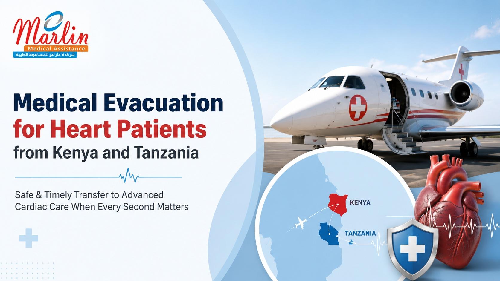 Article on Medical Evacuation for Heart Patients from Kenya and Tanzania