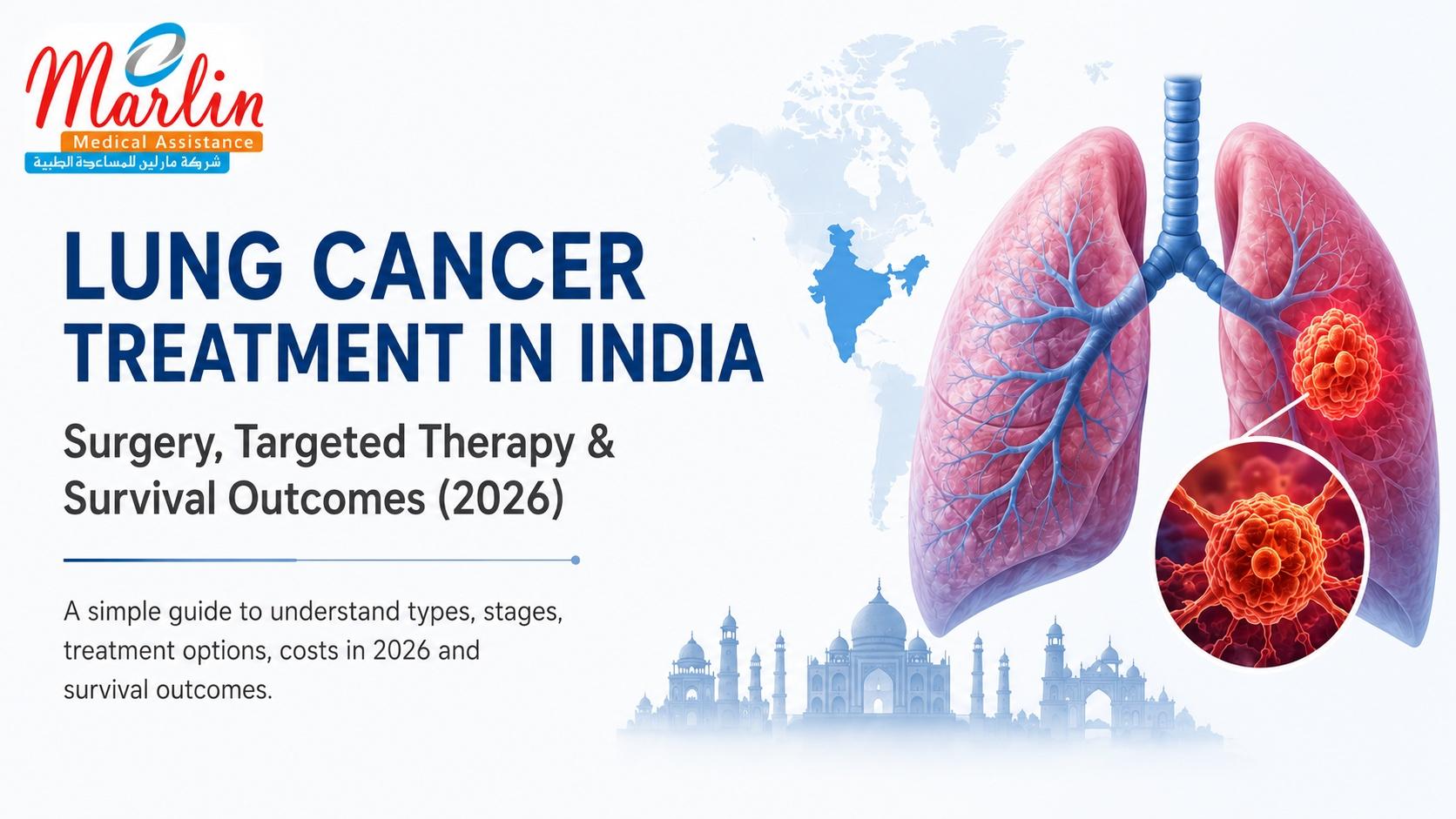 Article on Lung Cancer Treatment in India: Surgery, Targeted Therapy & Survival Outcomes (2026)