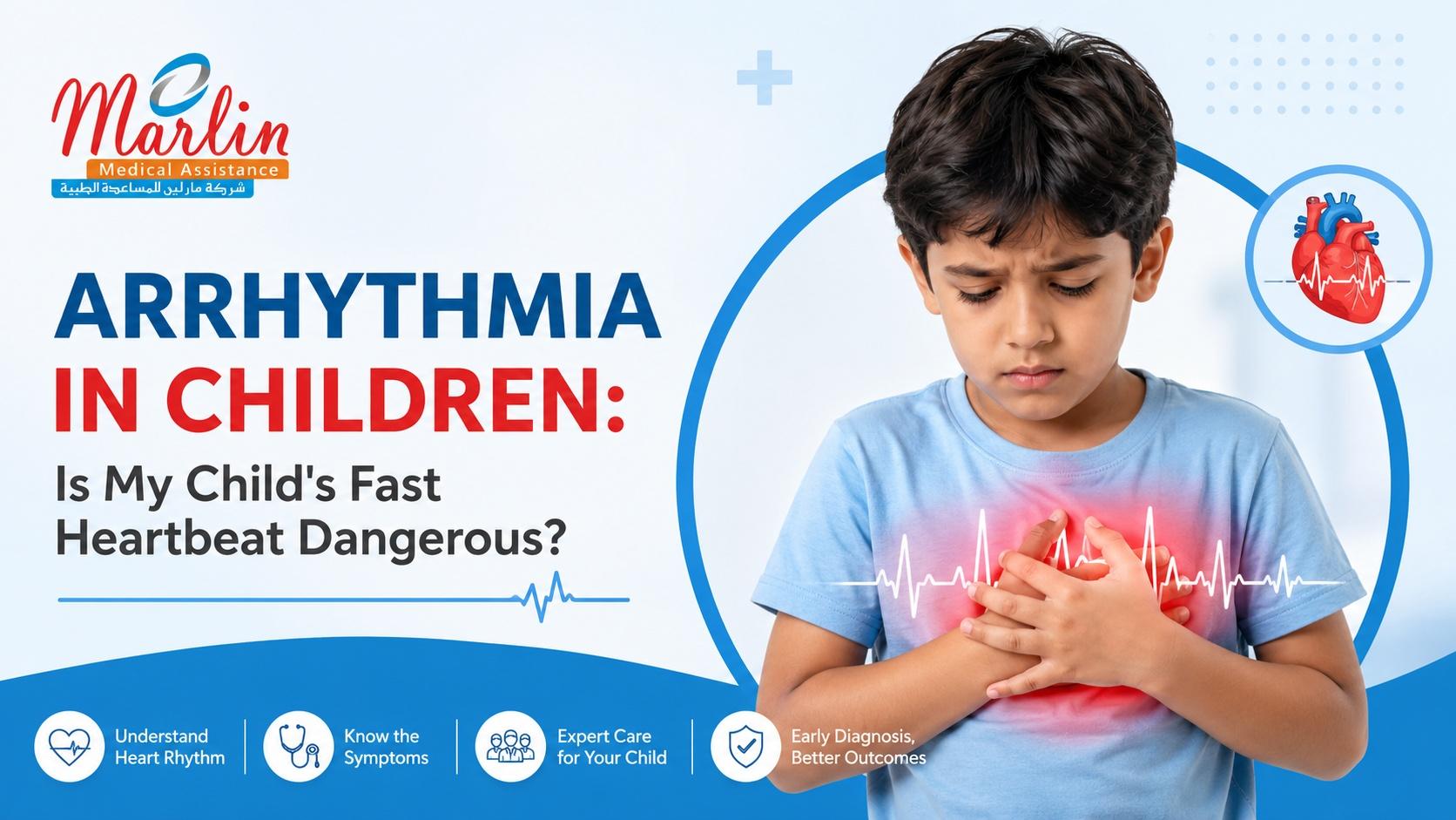Article on Arrhythmia in Children: Is My Child's Fast Heartbeat Dangerous?