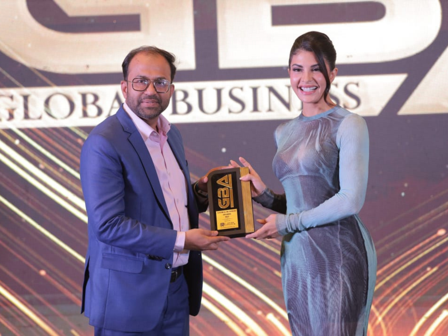 Award photograph, Global Business Award, awarded to Marlin Medical Assistance, presented by Shasha Media at Global Business Awards 2024.